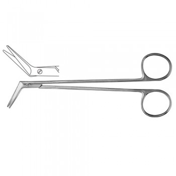 DeBakey Vascular Scissor Angled 45° Stainless Steel, 16.5 cm - 6 1/2"